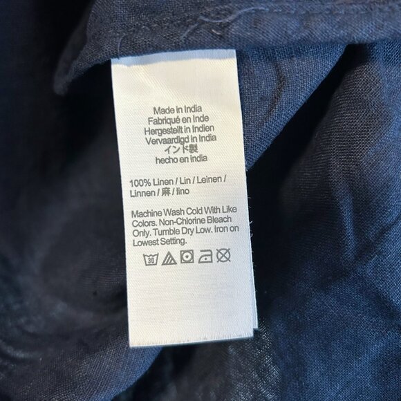 J.Crew x Baird McNutt Irish Linen Dress w/ pockets - Size M - Picture 2 of 4